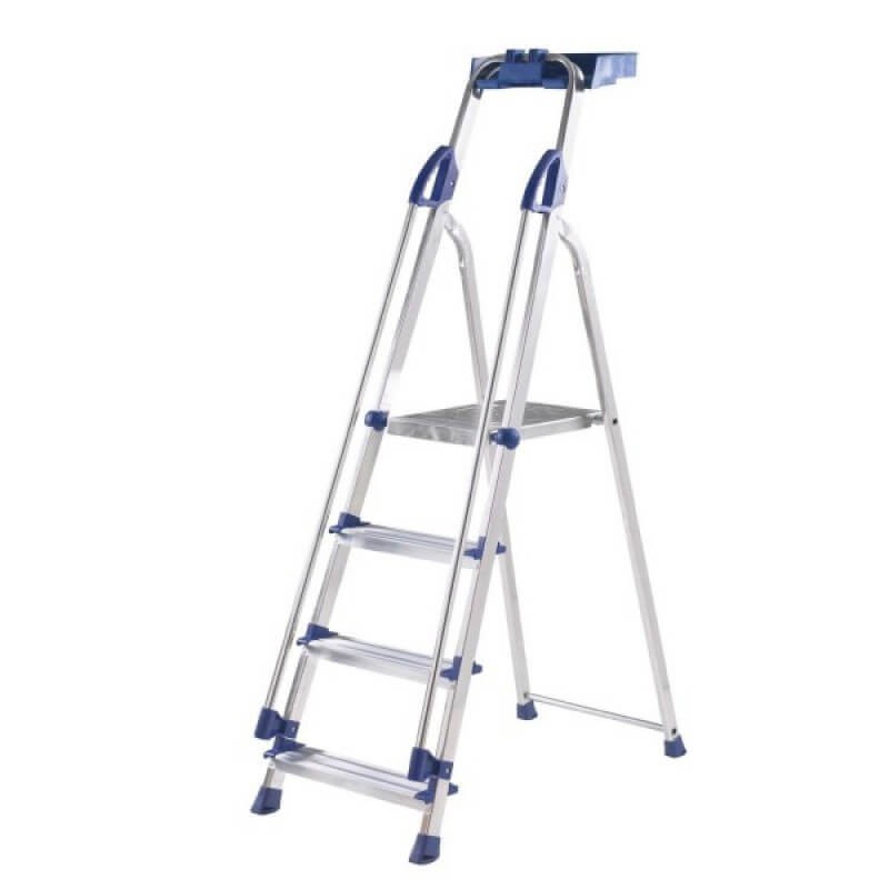 Werner/Abru Blue Seal Aluminium Platform Step ladders