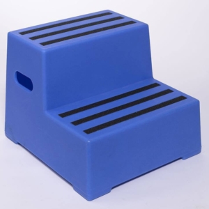 Moulded Plastic Heavy Duty safety Steps (2 Tread)