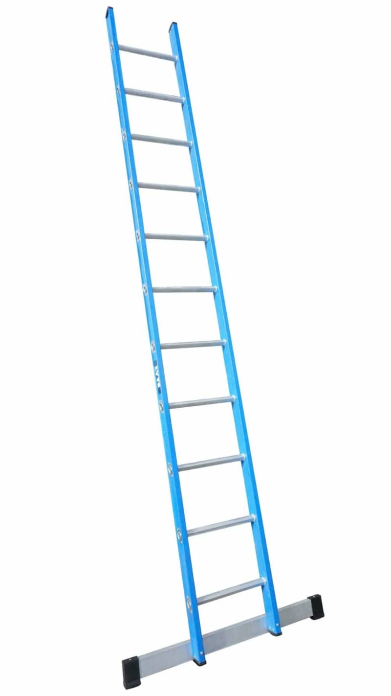Sectonal Ladder Fibreglass Single Section Ladder - Globe Ladders